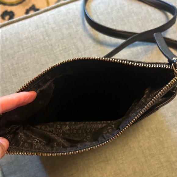 Kate Spade Black Leather Shoulder Bag - Picture 5 of 6